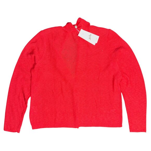 NWT‎ Lilly Pulitzer Faretta Cardigan - Mizner Red, Size XL - Picture 7 of 7